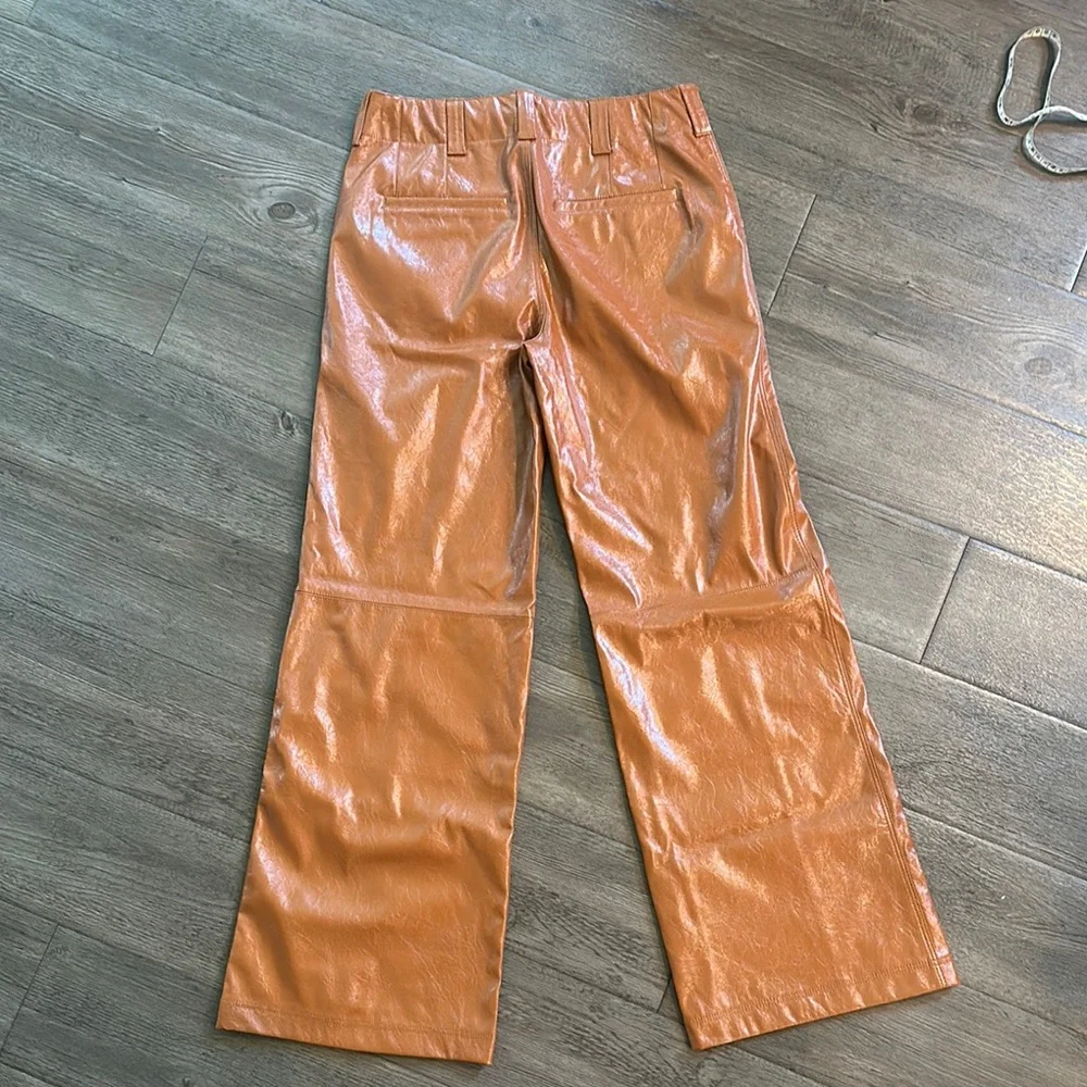 Free People Leather Pants - Picture 5 of 7
